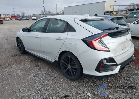 2020 Honda Civic Sport from USA, damaged, VIN SHHFK7H49LU219144